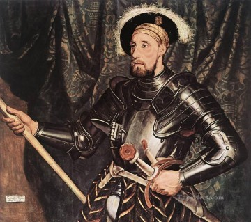 ハンス・ホルバイン一世 Painting - ニコラス・カルー卿の肖像 ルネッサンス ハンス・ホルバイン二世
